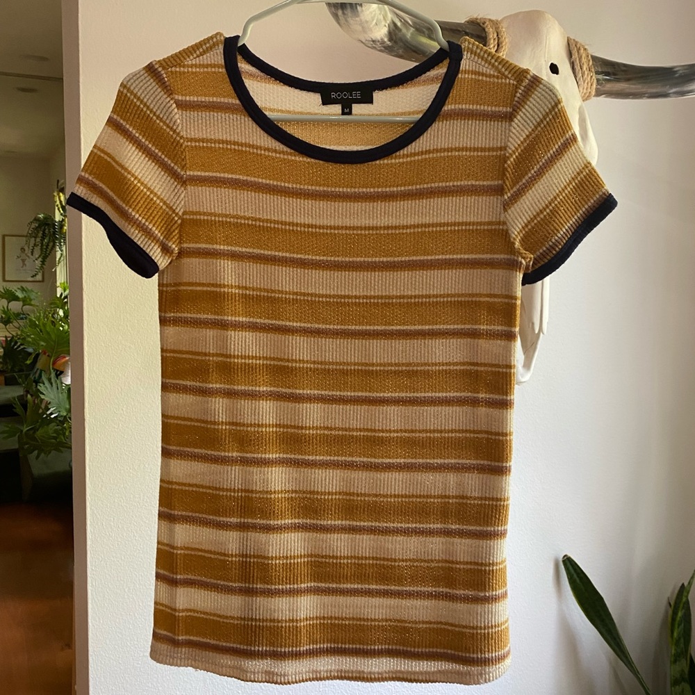 Striped 70s tee Roolee